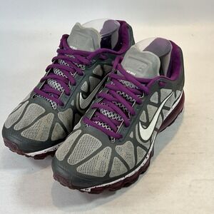 Nike Air Max + 2011 Shoes Women's Sz 8 Neutral Gray Anthracite Berry 429890-066